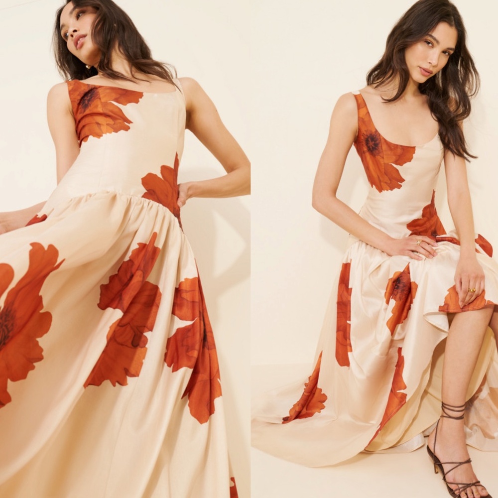 Free People Hutch the Ridge Printed Drop Waist Dress - Picture 7 of 7